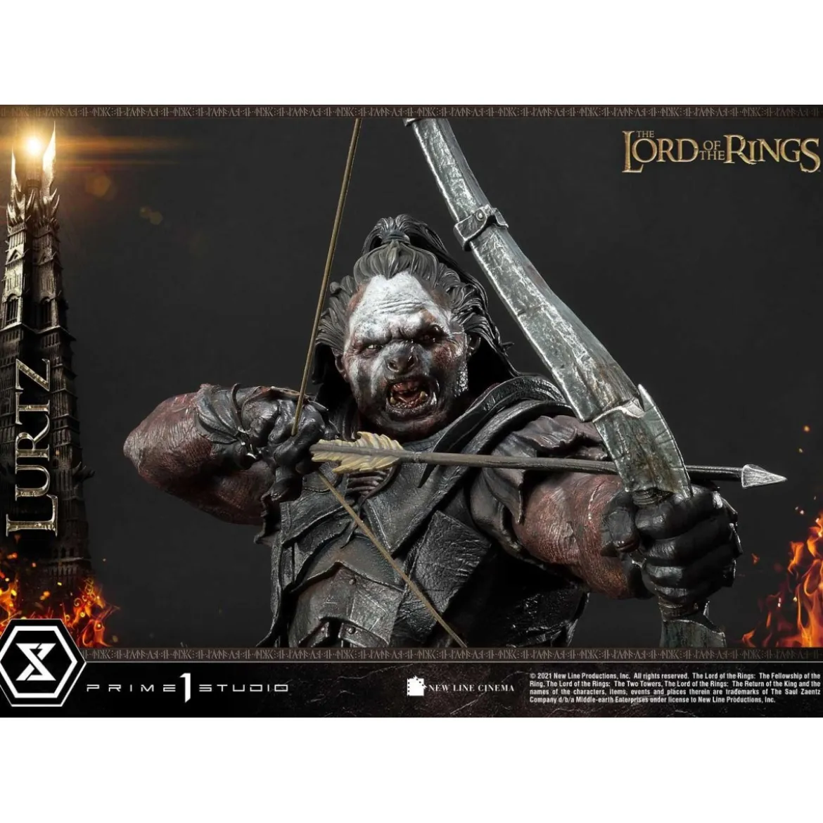 Prime 1 Studio - Lurtz Ex version 1/4 - LOTR - Le Seigneur des Anneaux