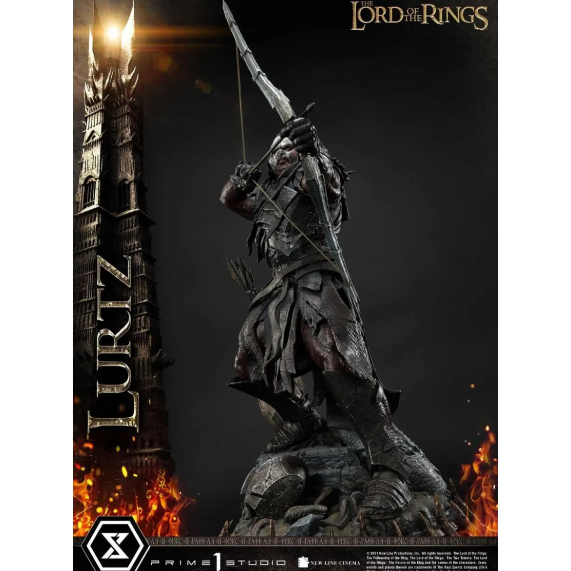 Prime 1 Studio - Lurtz Ex version 1/4 - LOTR - Le Seigneur des Anneaux