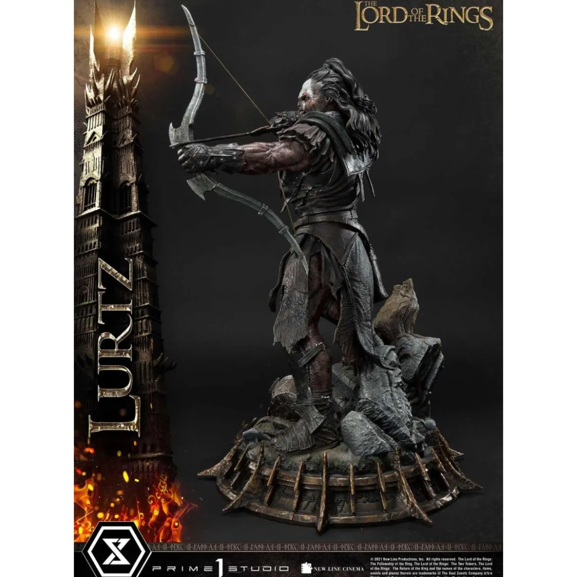 Prime 1 Studio - Lurtz Ex version 1/4 - LOTR - Le Seigneur des Anneaux