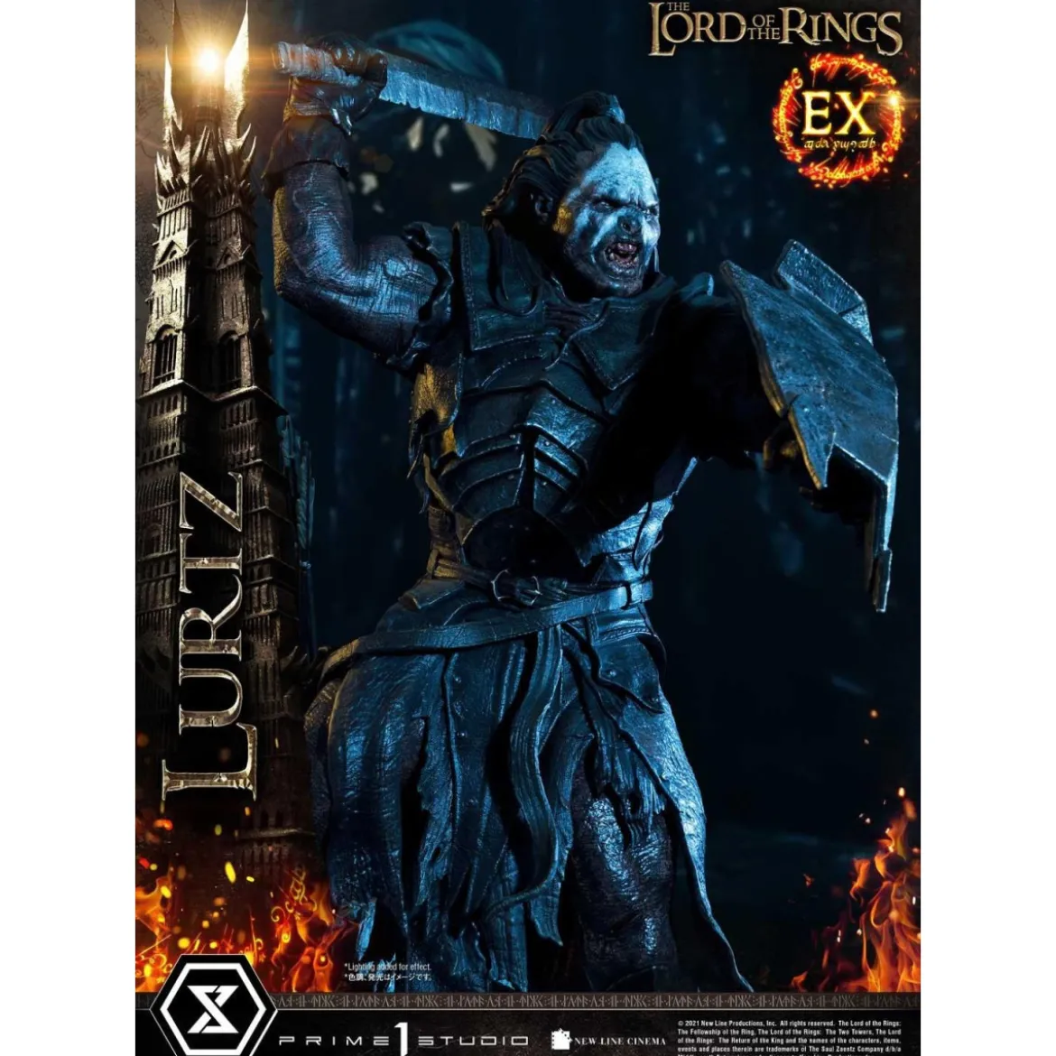 Prime 1 Studio - Lurtz Ex version 1/4 - LOTR - Le Seigneur des Anneaux