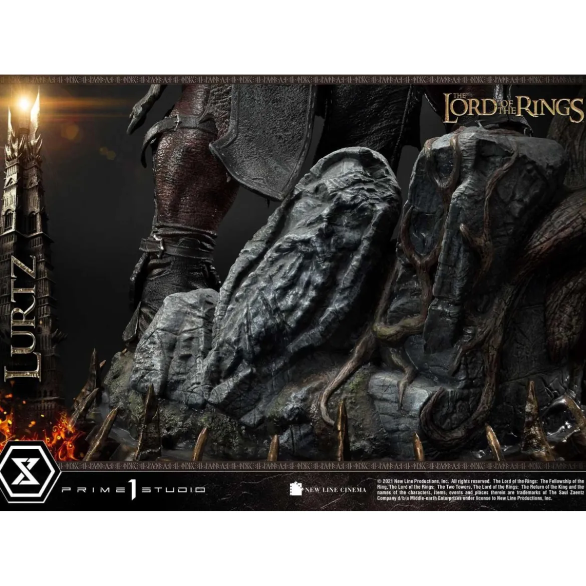 Prime 1 Studio - Lurtz Ex version 1/4 - LOTR - Le Seigneur des Anneaux