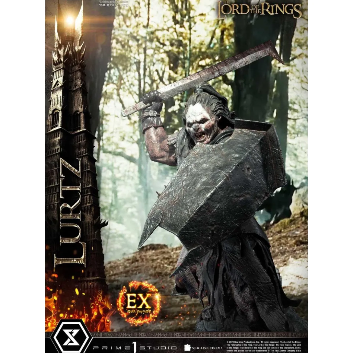 Prime 1 Studio - Lurtz Ex version 1/4 - LOTR - Le Seigneur des Anneaux