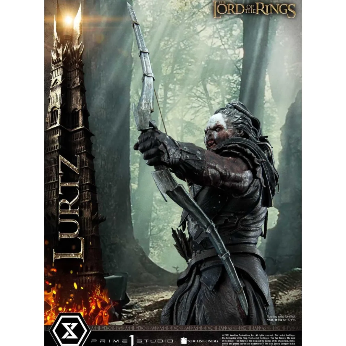 Prime 1 Studio - Lurtz Ex version 1/4 - LOTR - Le Seigneur des Anneaux