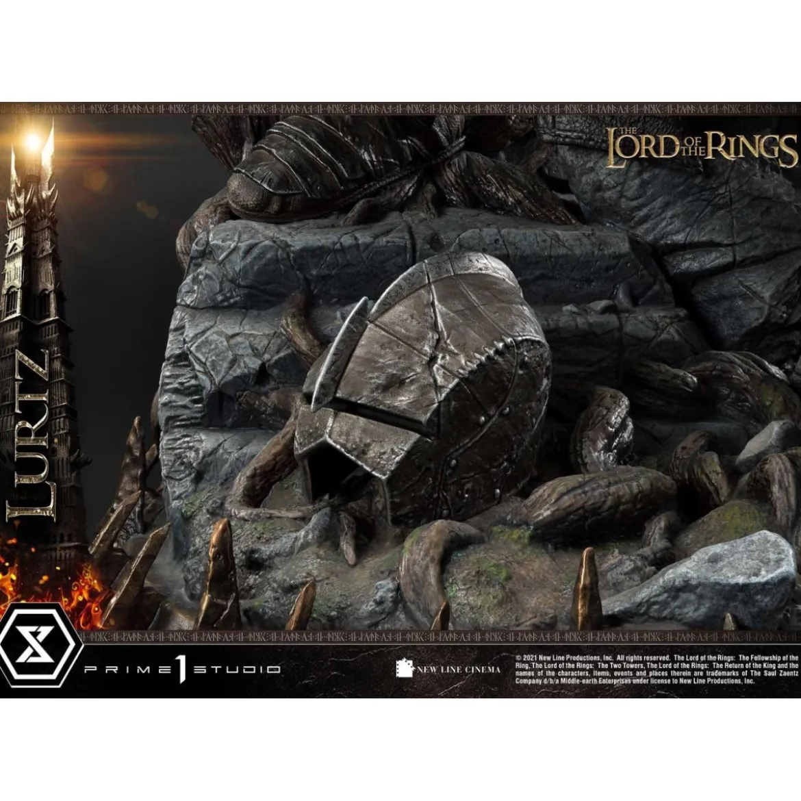Prime 1 Studio - Lurtz Ex version 1/4 - LOTR - Le Seigneur des Anneaux