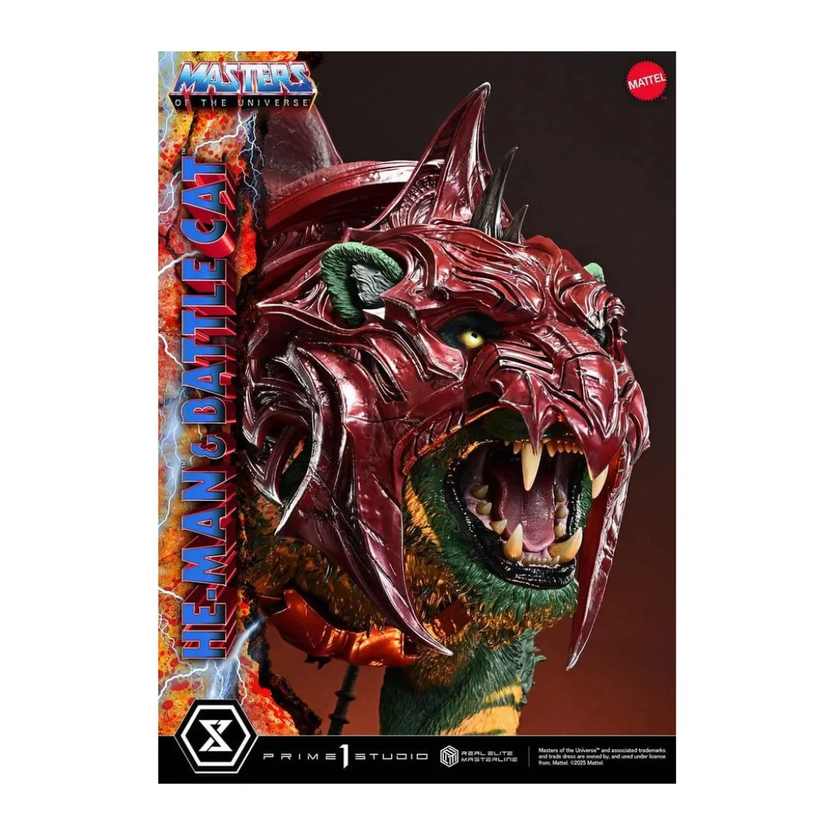 Prime 1 Studio - Masters of the Universe - He-Man & Battle Cat - Real Elite Masterline Series 1/4
