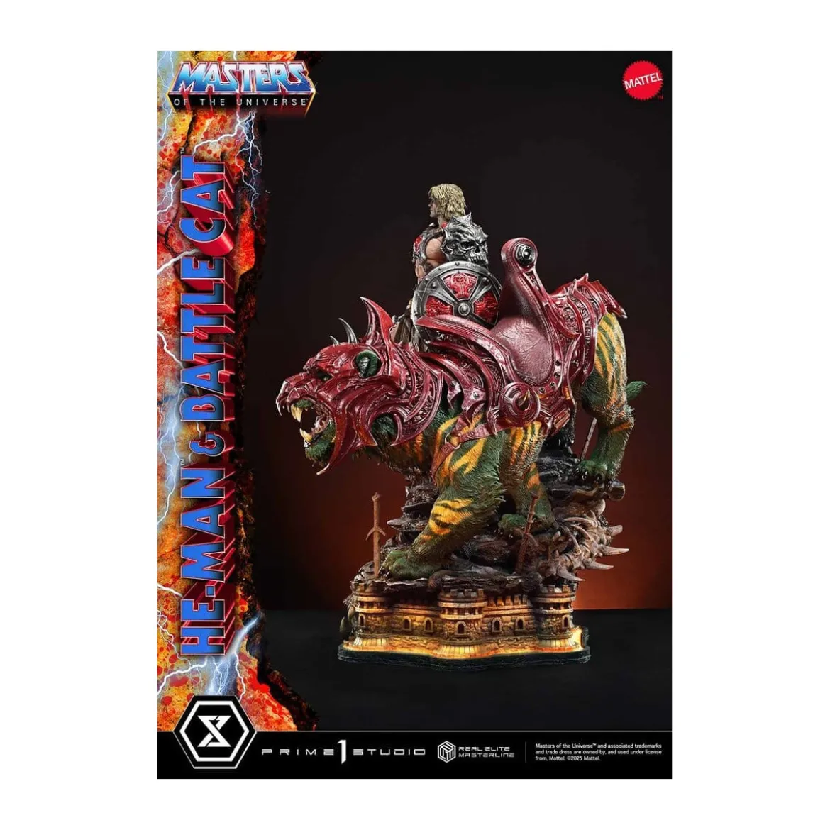Prime 1 Studio - Masters of the Universe - He-Man & Battle Cat - Real Elite Masterline Series 1/4