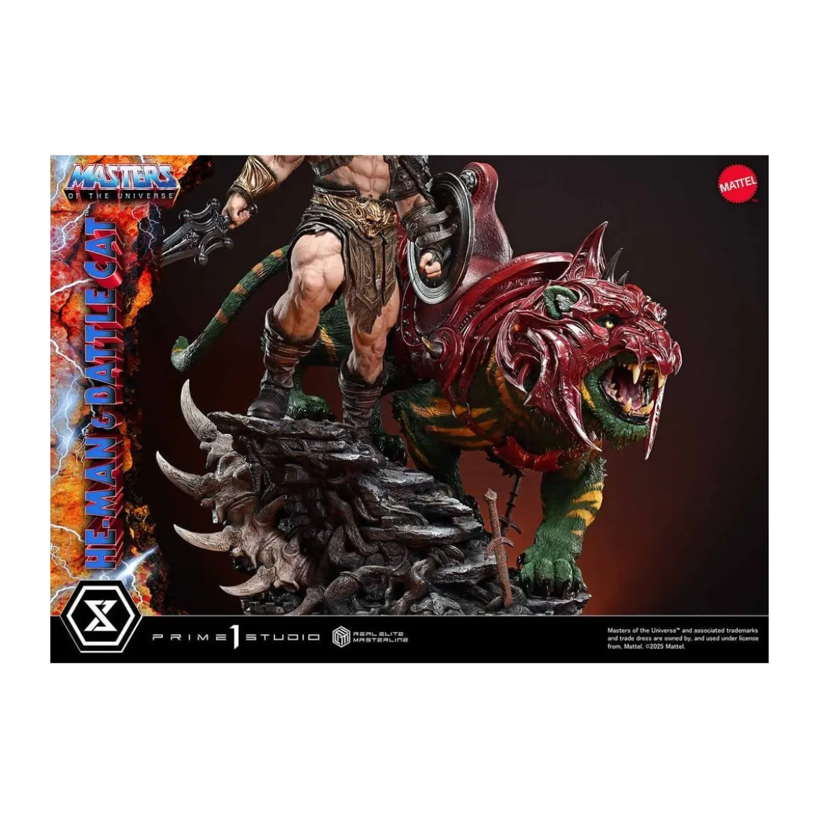 Prime 1 Studio - Masters of the Universe - He-Man & Battle Cat - Real Elite Masterline Series 1/4
