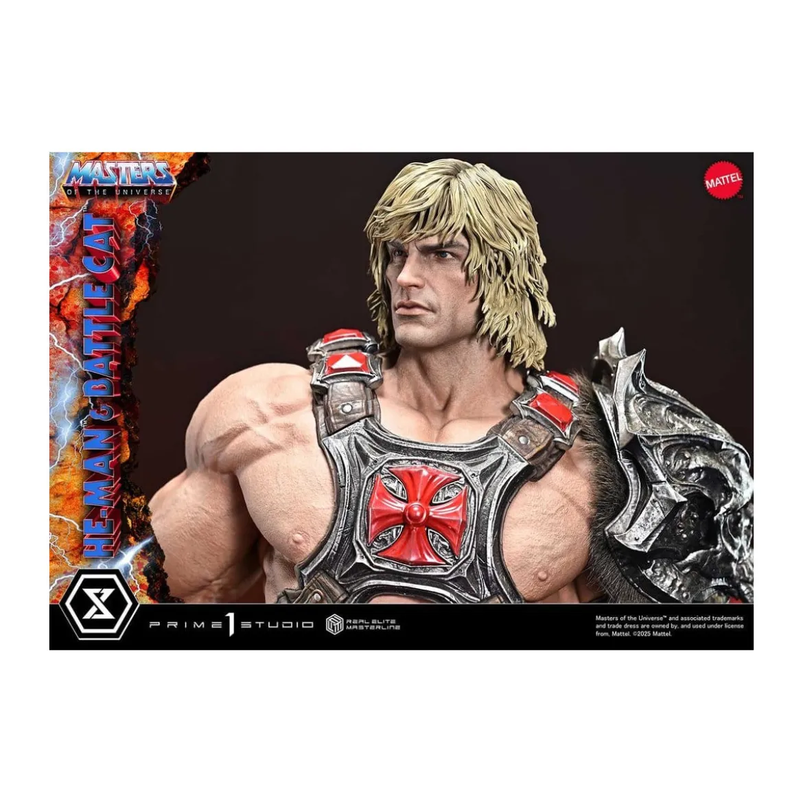 Prime 1 Studio - Masters of the Universe - He-Man & Battle Cat - Real Elite Masterline Series 1/4