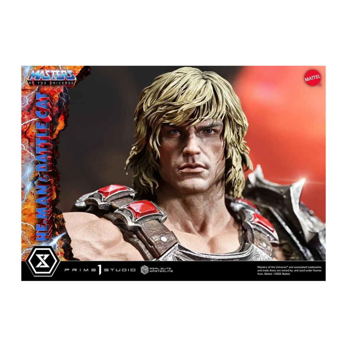 Prime 1 Studio - Masters of the Universe - He-Man & Battle Cat - Real Elite Masterline Series 1/4