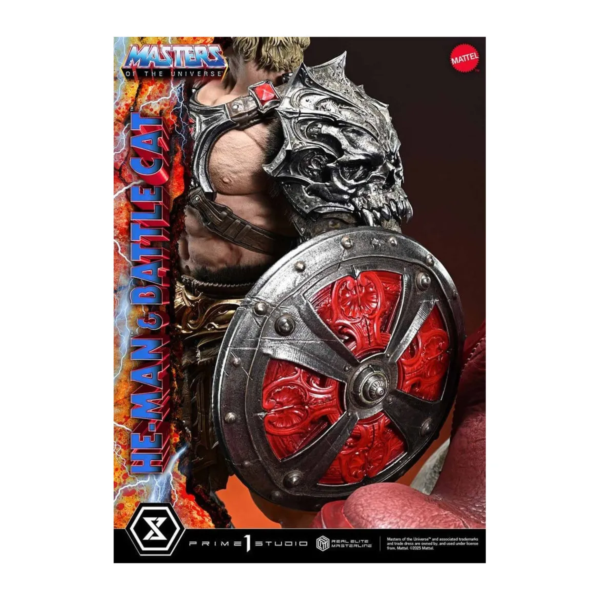 Prime 1 Studio - Masters of the Universe - He-Man & Battle Cat - Real Elite Masterline Series 1/4