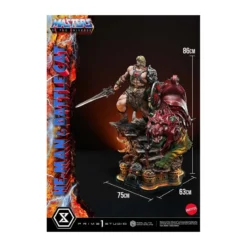 Prime 1 Studio - Masters of the Universe - He-Man & Battle Cat - Real Elite Masterline Series 1/4