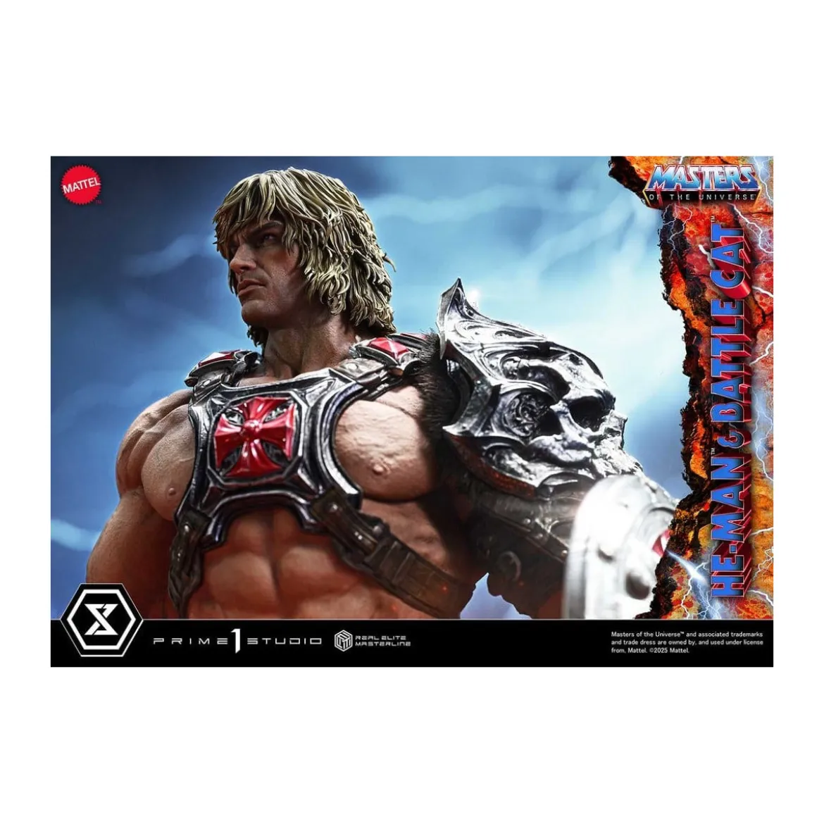 Prime 1 Studio - Masters of the Universe - He-Man & Battle Cat - Real Elite Masterline Series 1/4
