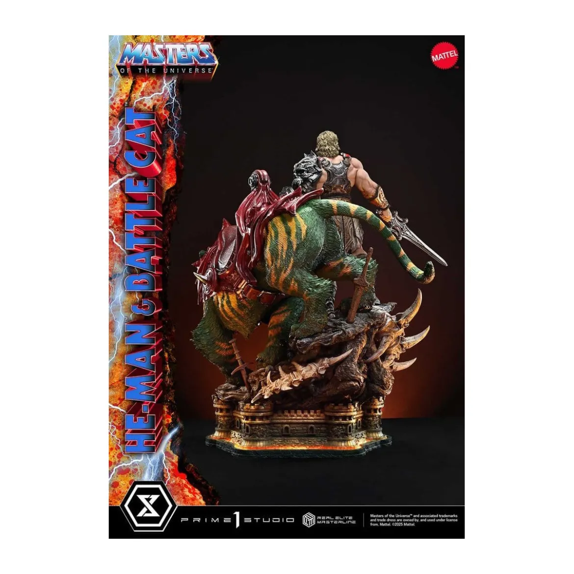 Prime 1 Studio - Masters of the Universe - He-Man & Battle Cat - Real Elite Masterline Series 1/4