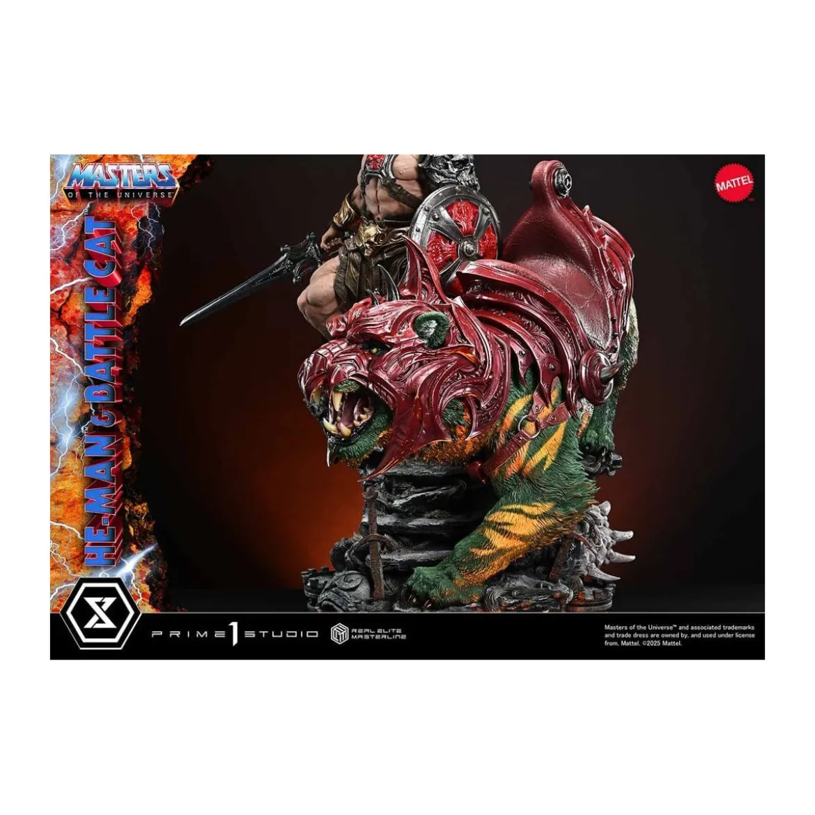 Prime 1 Studio - Masters of the Universe - He-Man & Battle Cat - Real Elite Masterline Series 1/4