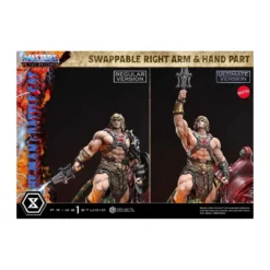 Prime 1 Studio - Masters of the Universe - He-Man & Battle Cat Ultimate Bonus Version - Real Elite Masterline Series 1/4