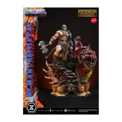 Prime 1 Studio - Masters of the Universe - He-Man & Battle Cat Ultimate Bonus Version - Real Elite Masterline Series 1/4