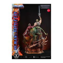 Prime 1 Studio - Masters of the Universe - He-Man & Battle Cat Ultimate Bonus Version - Real Elite Masterline Series 1/4