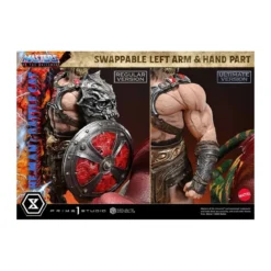 Prime 1 Studio - Masters of the Universe - He-Man & Battle Cat Ultimate Bonus Version - Real Elite Masterline Series 1/4