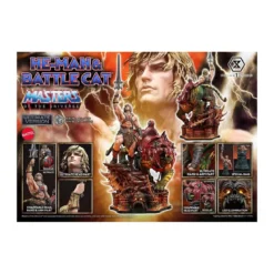 Prime 1 Studio - Masters of the Universe - He-Man & Battle Cat Ultimate Bonus Version - Real Elite Masterline Series 1/4