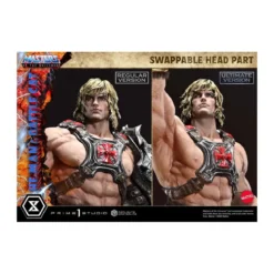 Prime 1 Studio - Masters of the Universe - He-Man & Battle Cat Ultimate Bonus Version - Real Elite Masterline Series 1/4
