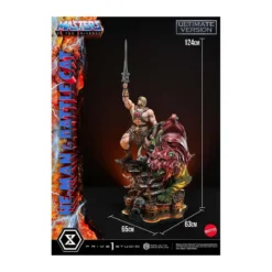 Prime 1 Studio - Masters of the Universe - He-Man & Battle Cat Ultimate Version - Real Elite Masterline Series 1/4