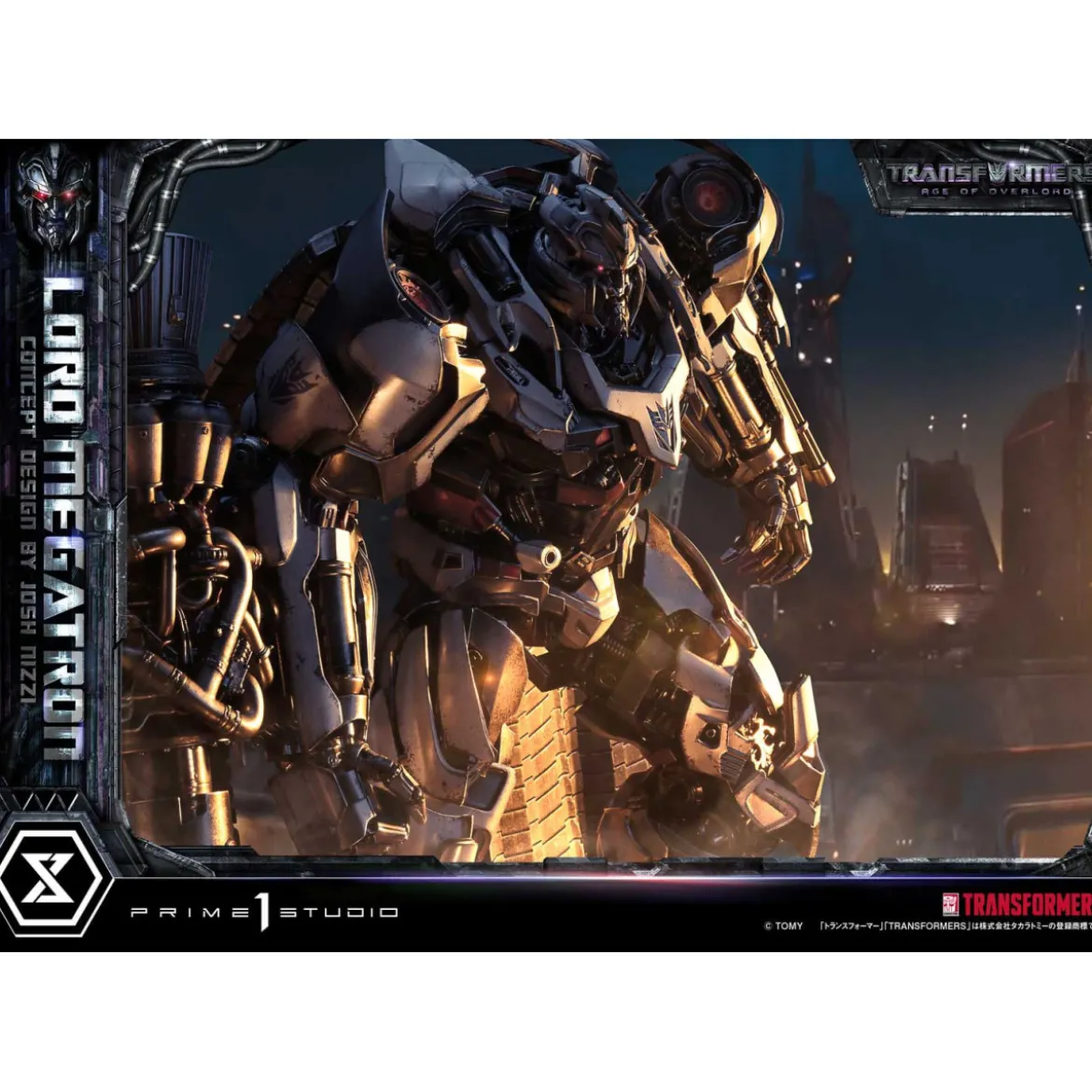 Prime 1 Studio - Megatron Overlord Bonus Version - Transformers Age of Overlord