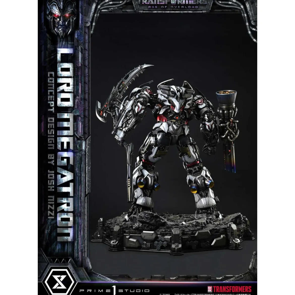 Prime 1 Studio - Megatron Overlord Bonus Version - Transformers Age of Overlord