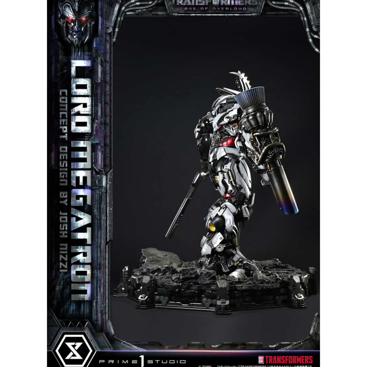 Prime 1 Studio - Megatron Overlord Bonus Version - Transformers Age of Overlord