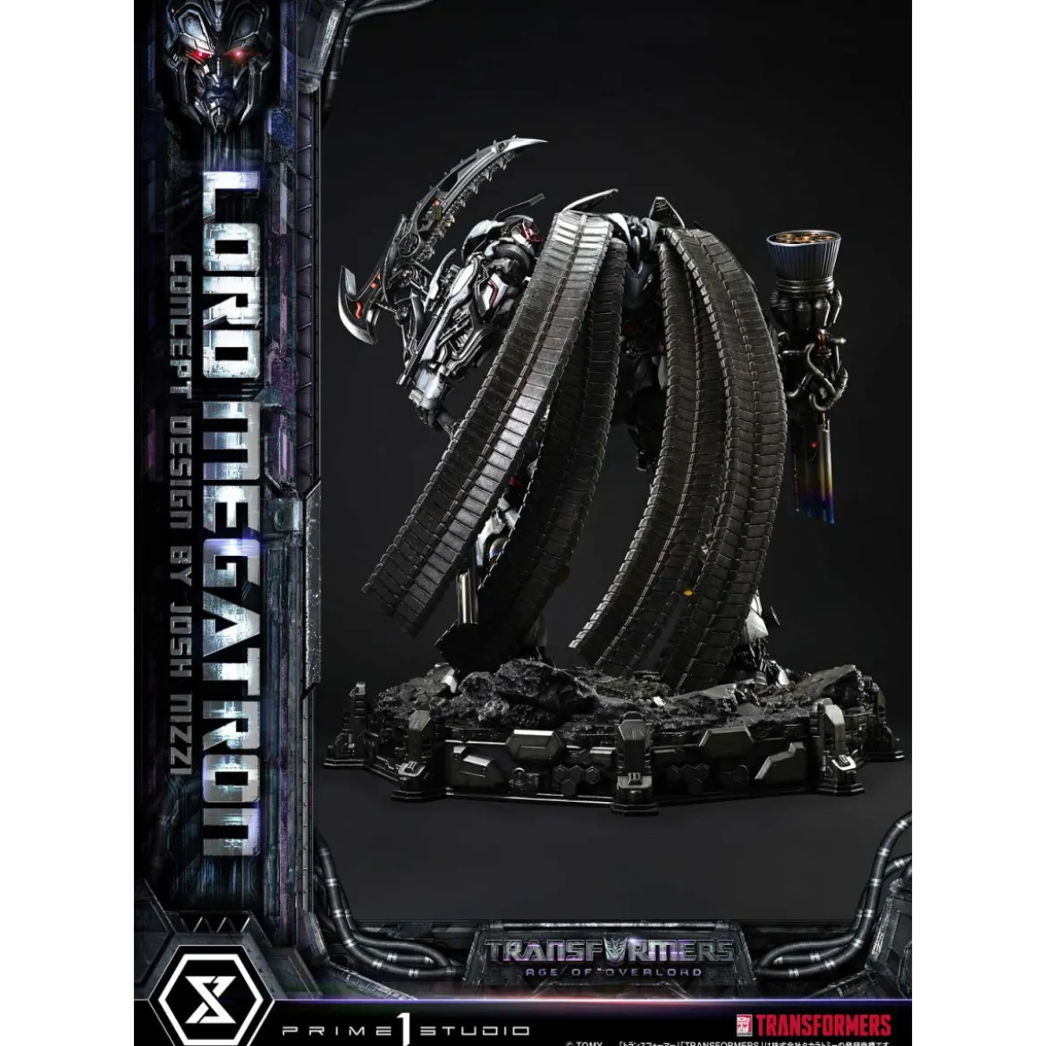 Prime 1 Studio - Megatron Overlord Bonus Version - Transformers Age of Overlord