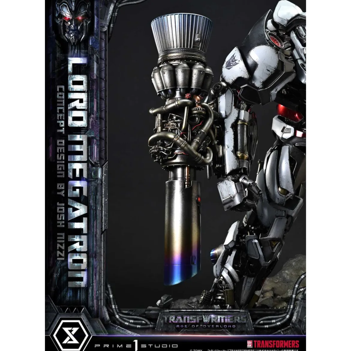 Prime 1 Studio - Megatron Overlord Bonus Version - Transformers Age of Overlord