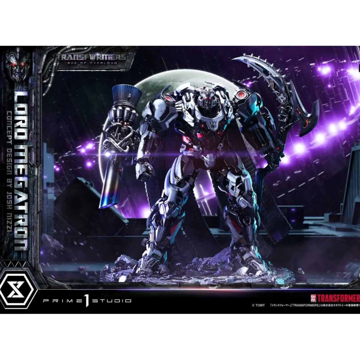 Prime 1 Studio - Megatron Overlord Bonus Version - Transformers Age of Overlord