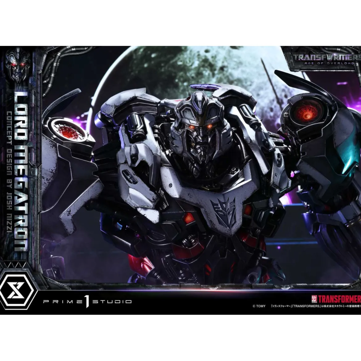 Prime 1 Studio - Megatron Overlord Bonus Version - Transformers Age of Overlord