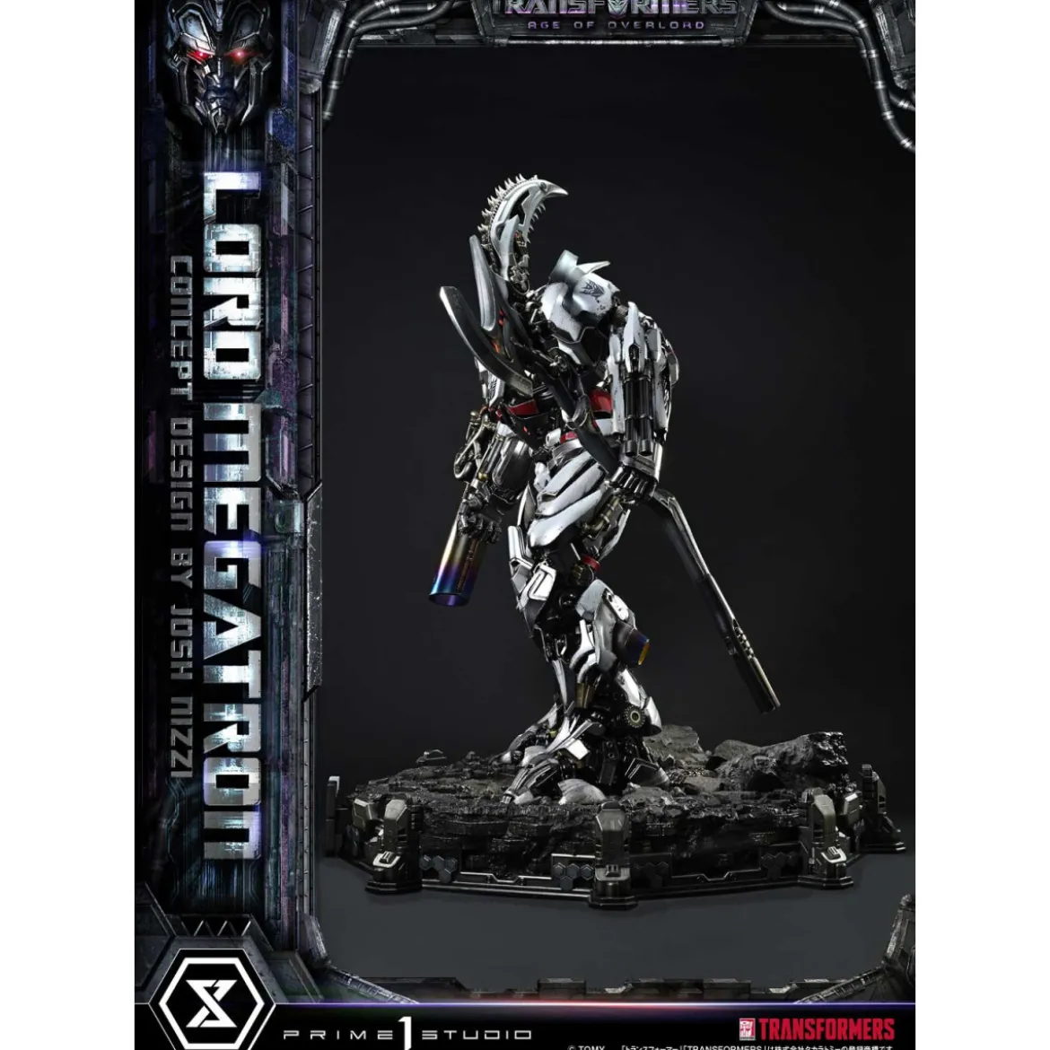 Prime 1 Studio - Megatron Overlord Bonus Version - Transformers Age of Overlord