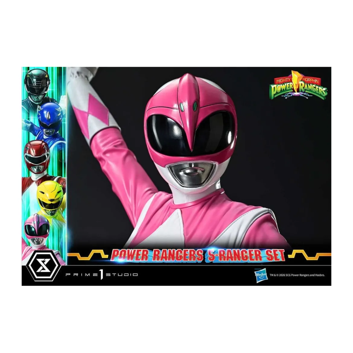 Prime 1 Studio - Mighty Morphin Power Rangers Premium Masterline Set de 5 statuettes 1/4 Deluxe Version Bonus