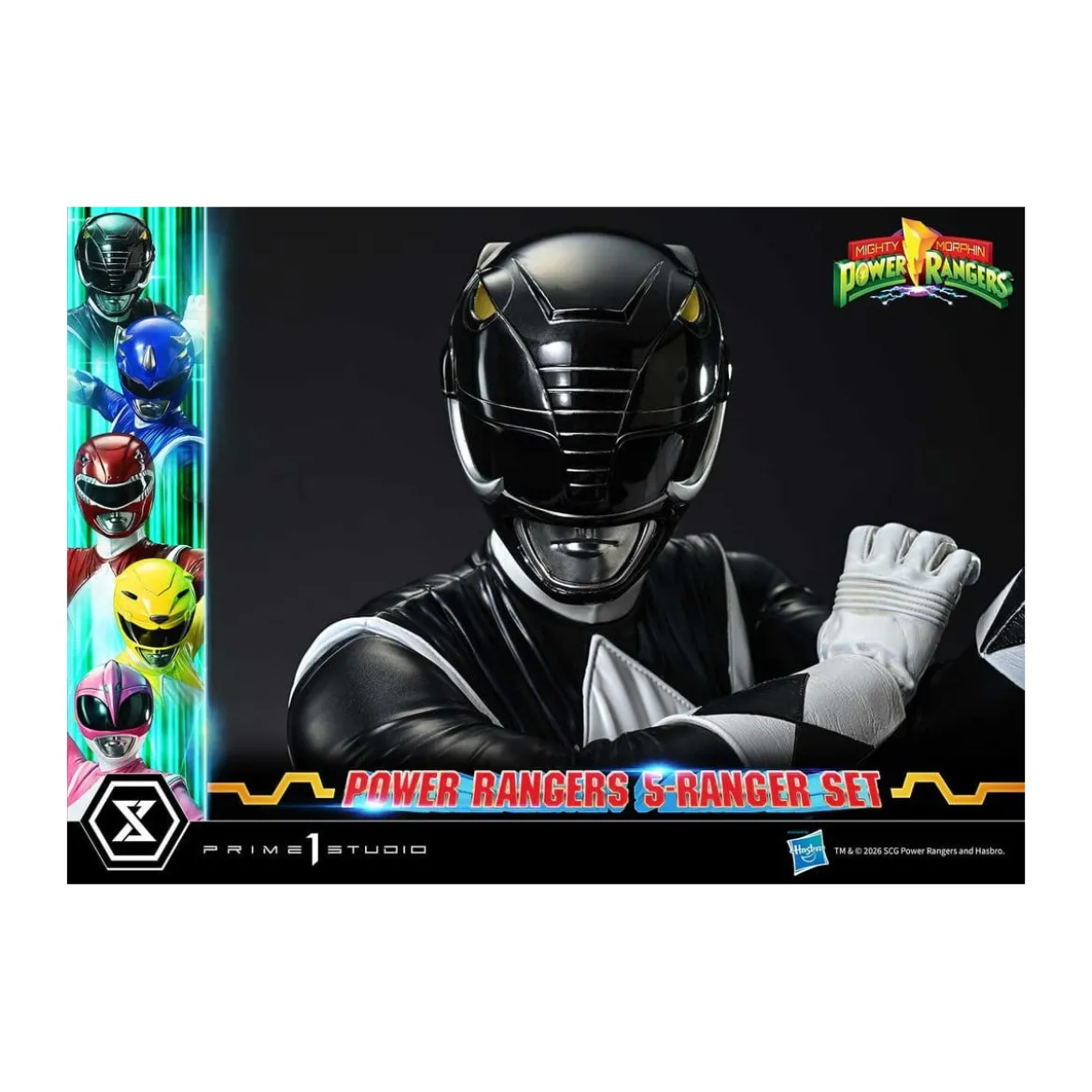 Prime 1 Studio - Mighty Morphin Power Rangers Premium Masterline Set de 5 statuettes 1/4 Deluxe Version Bonus