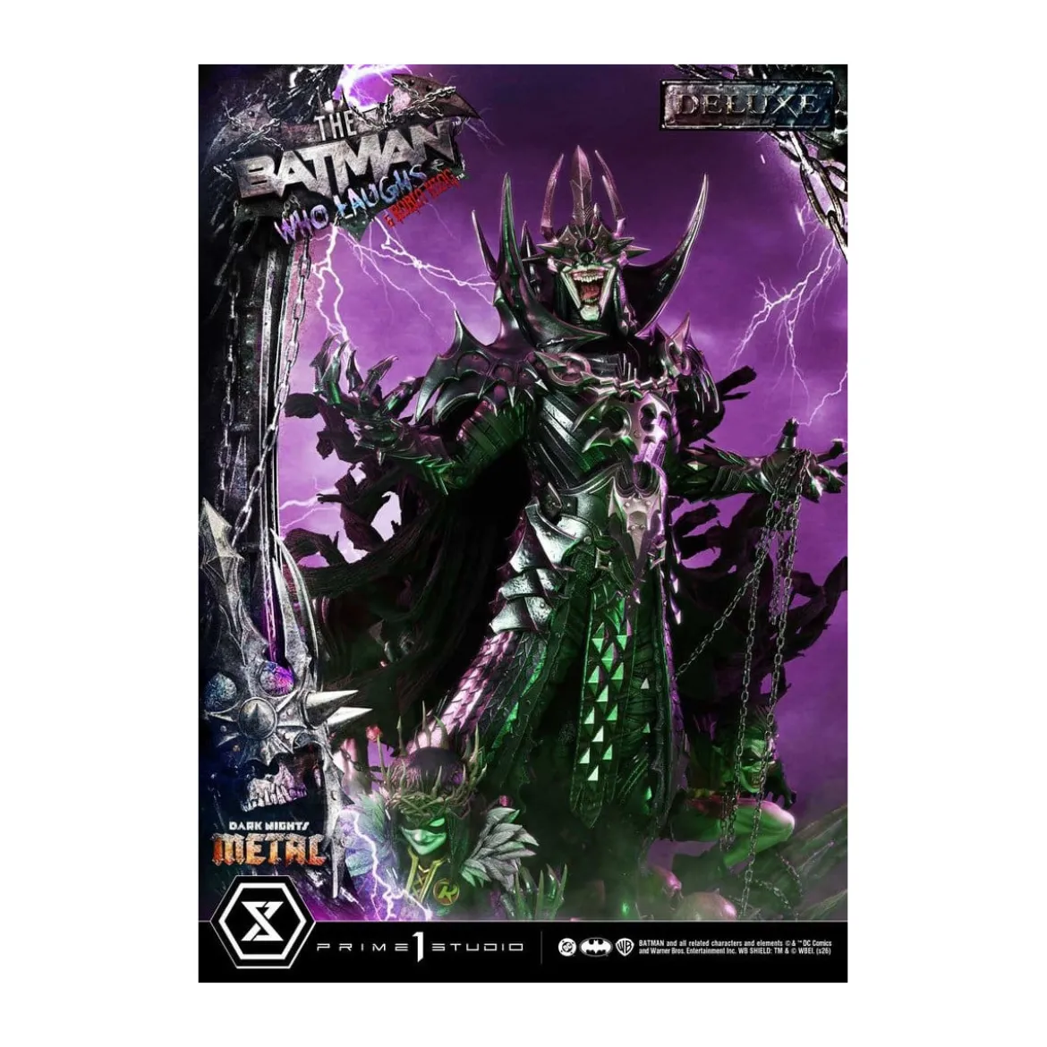 Prime 1 Studio - Museum Masterline 1/3 - The Batman Who Laughs & Robin King Deluxe Version - Dark Nights: Death Metal