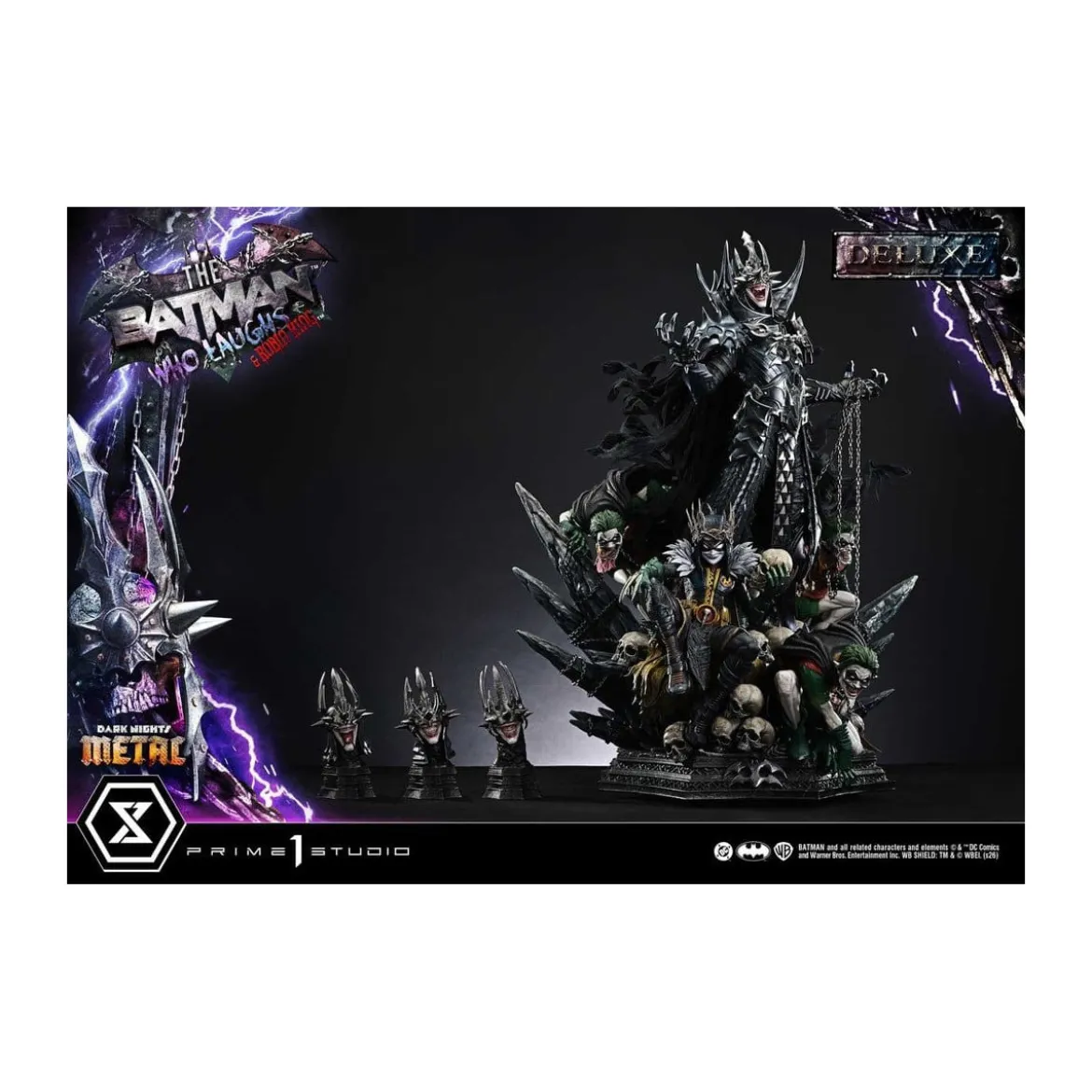 Prime 1 Studio - Museum Masterline 1/3 - The Batman Who Laughs & Robin King Deluxe Version - Dark Nights: Death Metal