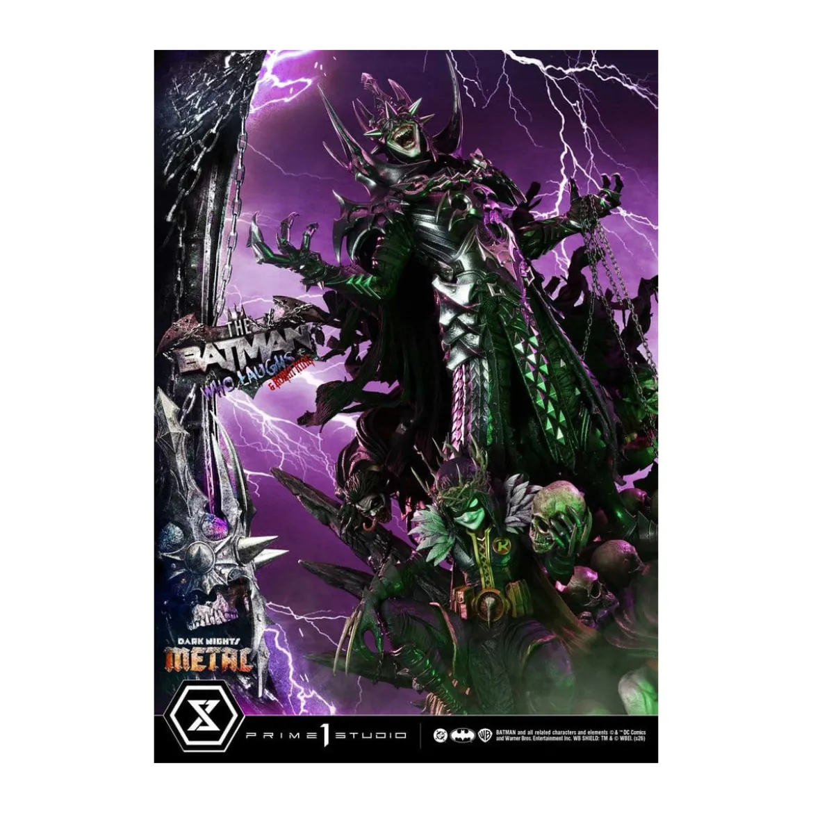 Prime 1 Studio - Museum Masterline 1/3 - The Batman Who Laughs & Robin King Deluxe Version - Dark Nights: Death Metal