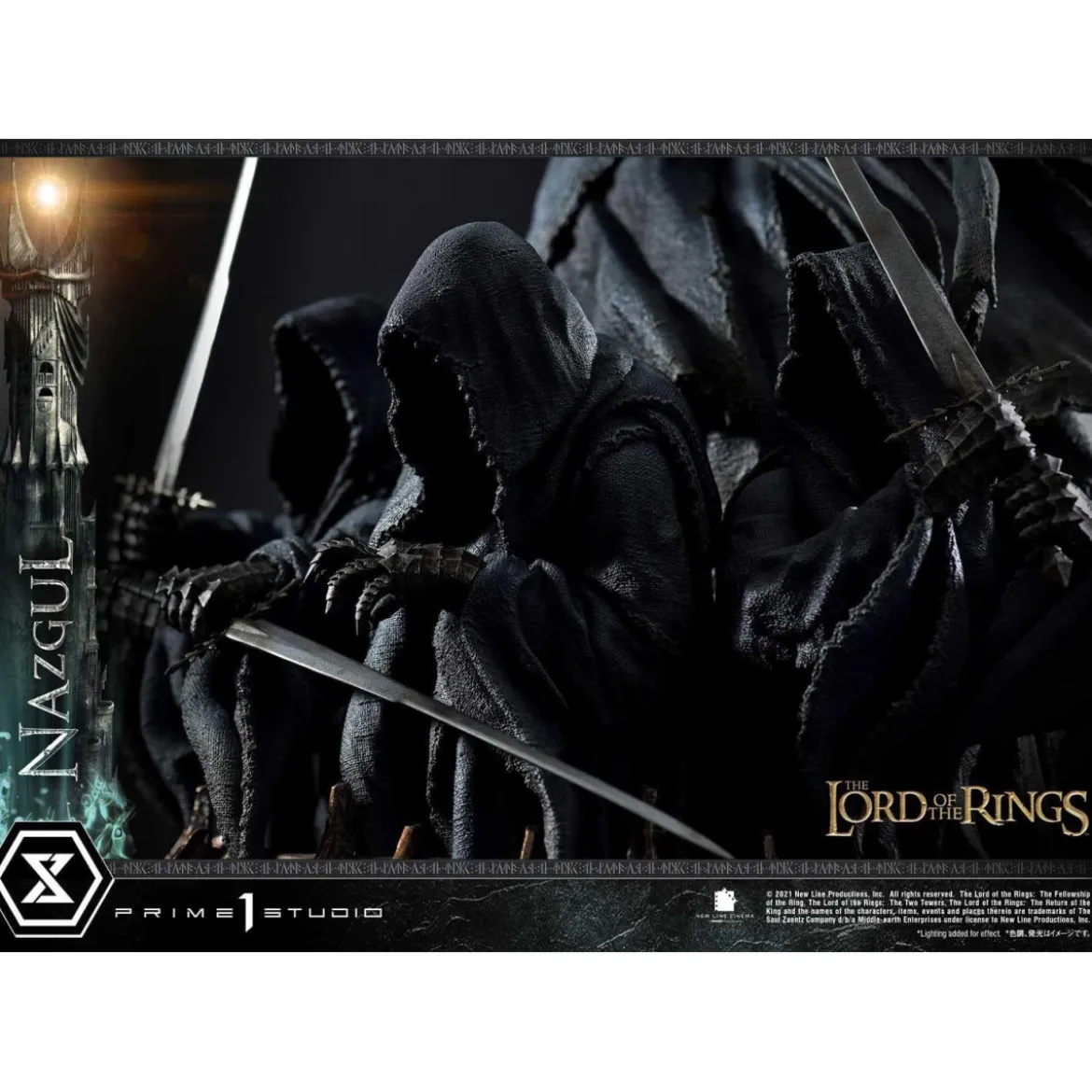 Prime 1 Studio - Nazgul Premium Masterline 1/4 - LOTR - Le Seigneur des Anneaux