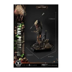 Prime 1 Studio - Prey - Feral Predator Deluxe Bonus Version Museum Masterline Series 1/3