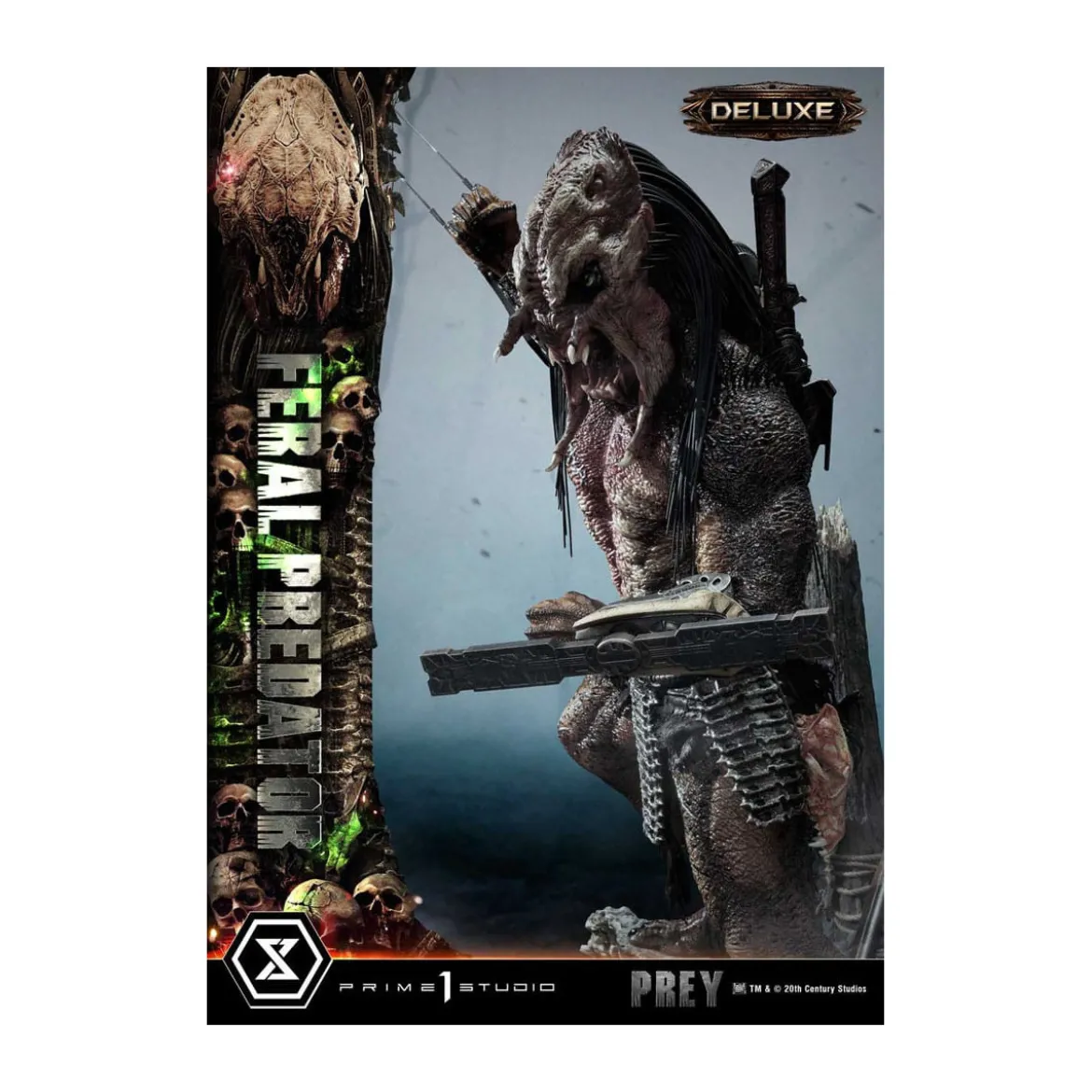 Prime 1 Studio - Prey - Feral Predator Deluxe Bonus Version Museum Masterline Series 1/3