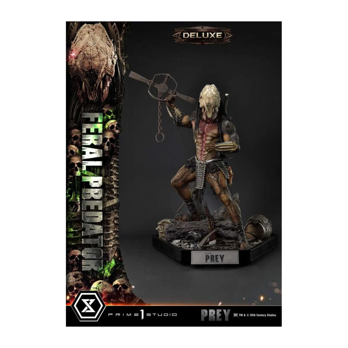 Prime 1 Studio - Prey - Feral Predator Deluxe Bonus Version Museum Masterline Series 1/3