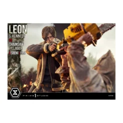 Prime 1 Studio - Resident Evil 4 Leon S. Kennedy vs. Chainsaw Villager Bonus Ver. - Ultimate Premium Masterline Series 1/4