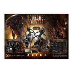 Prime 1 Studio - Scorched Xenomorph Deluxe Version 1/3 - Alien: Romulus Museum Masterline XL