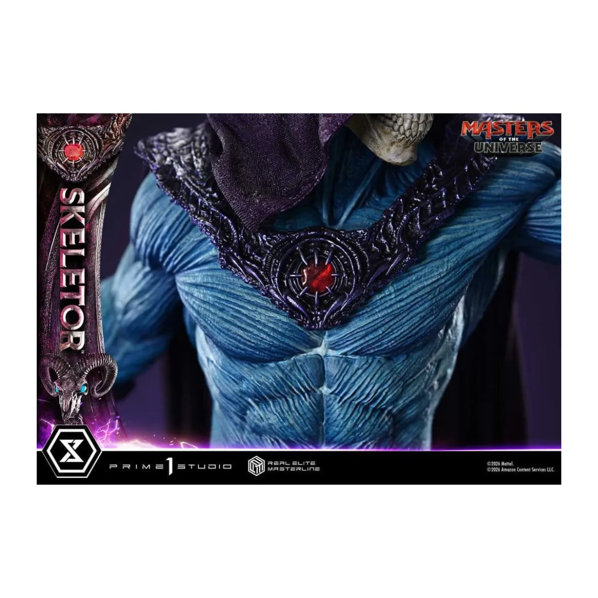 Prime 1 Studio - Skeletor Bonus Version - Masters of the Universe (2026) Real Elite Masterline 1/3