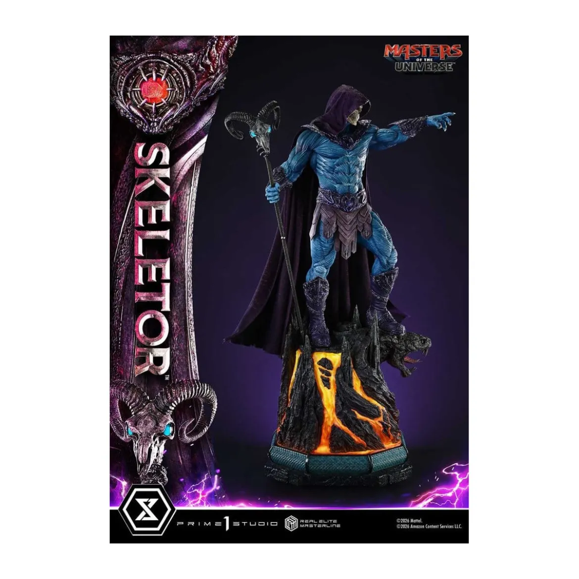 Prime 1 Studio - Skeletor Bonus Version - Masters of the Universe (2026) Real Elite Masterline 1/3