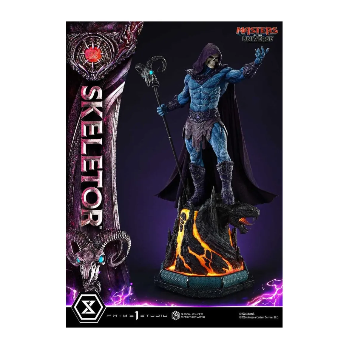 Prime 1 Studio - Skeletor Bonus Version - Masters of the Universe (2026) Real Elite Masterline 1/3