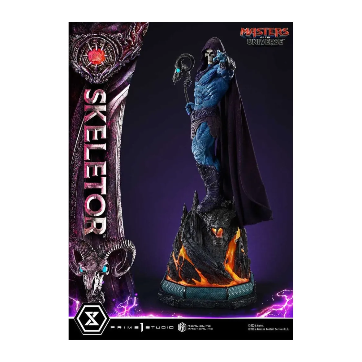 Prime 1 Studio - Skeletor Bonus Version - Masters of the Universe (2026) Real Elite Masterline 1/3