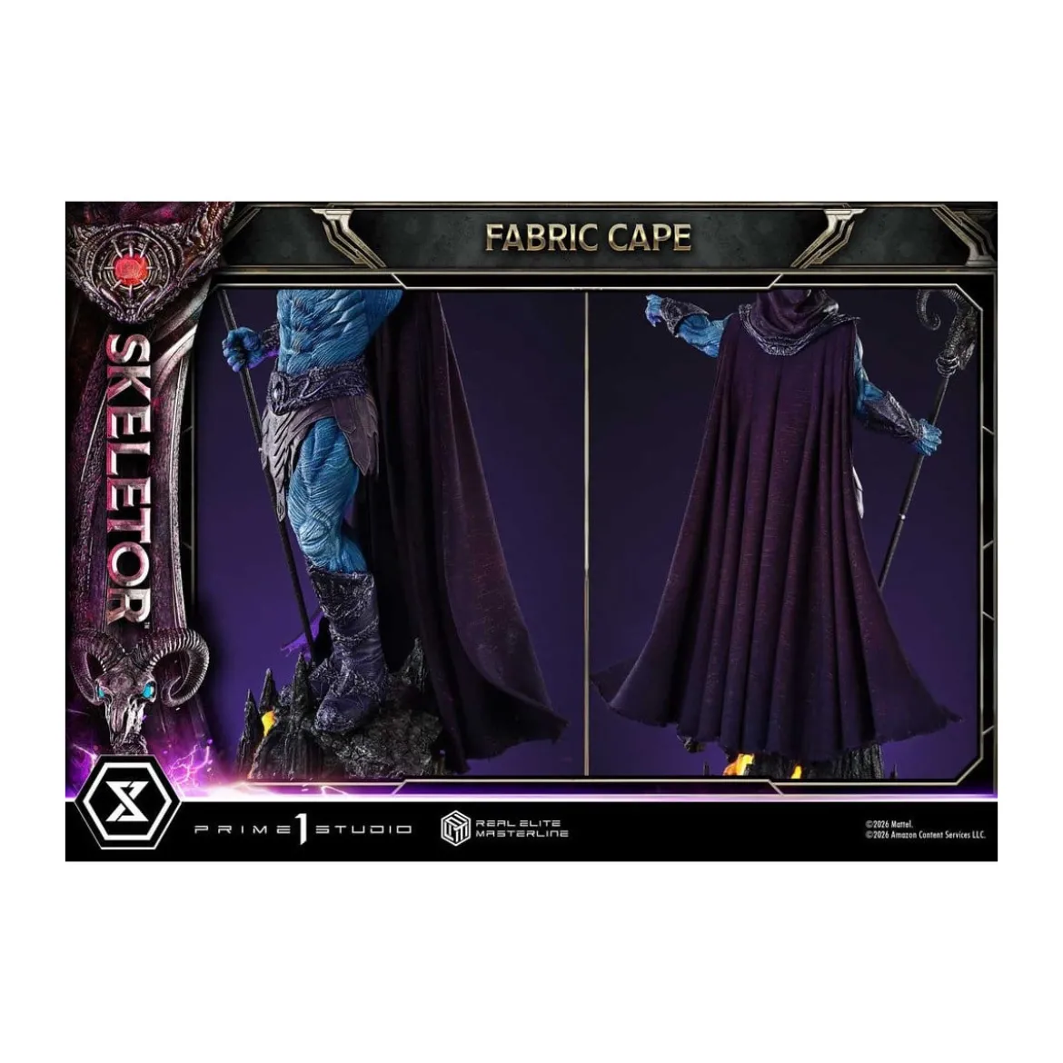 Prime 1 Studio - Skeletor Bonus Version - Masters of the Universe (2026) Real Elite Masterline 1/3