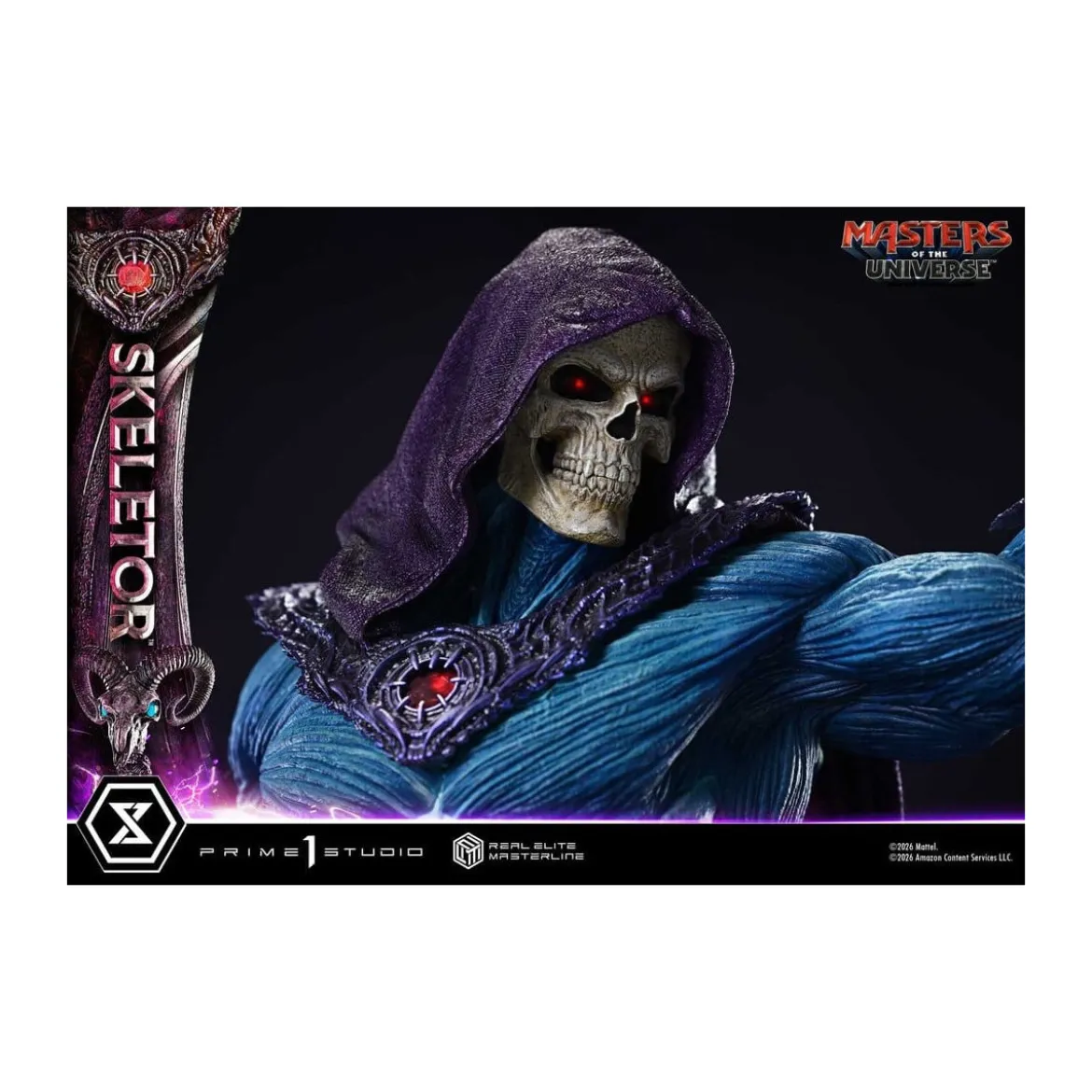 Prime 1 Studio - Skeletor Bonus Version - Masters of the Universe (2026) Real Elite Masterline 1/3